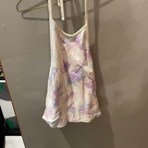Reversible halter top